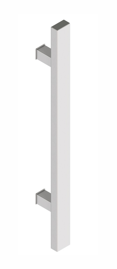 pochwyt Q10 kolor inox; proste wsporniki